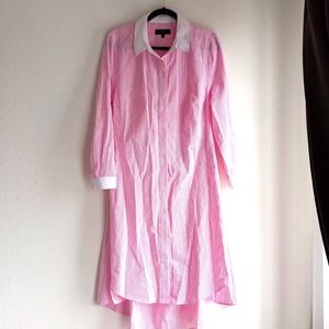 Eloquii long sleeve cut out dress